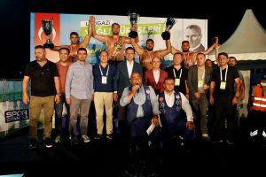 ULUGAZİ YAĞLI GÜREŞLERİNDE BİRİNCİ GÜMÜŞALAN OLDU