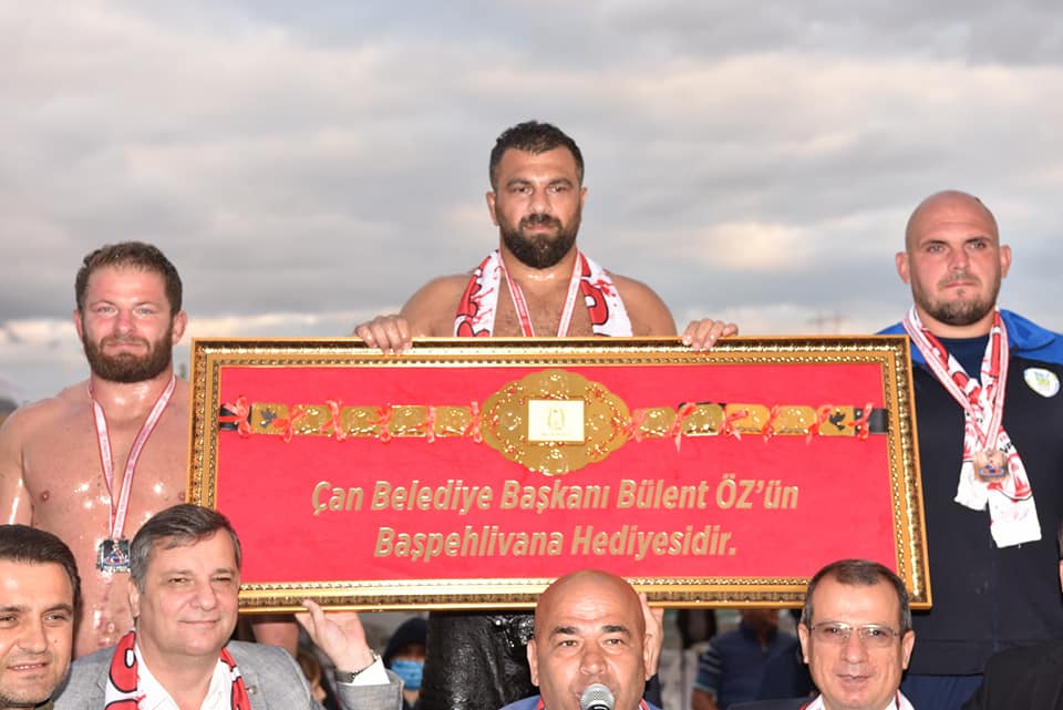 Çan’da Başpehlivan Atlı oldu